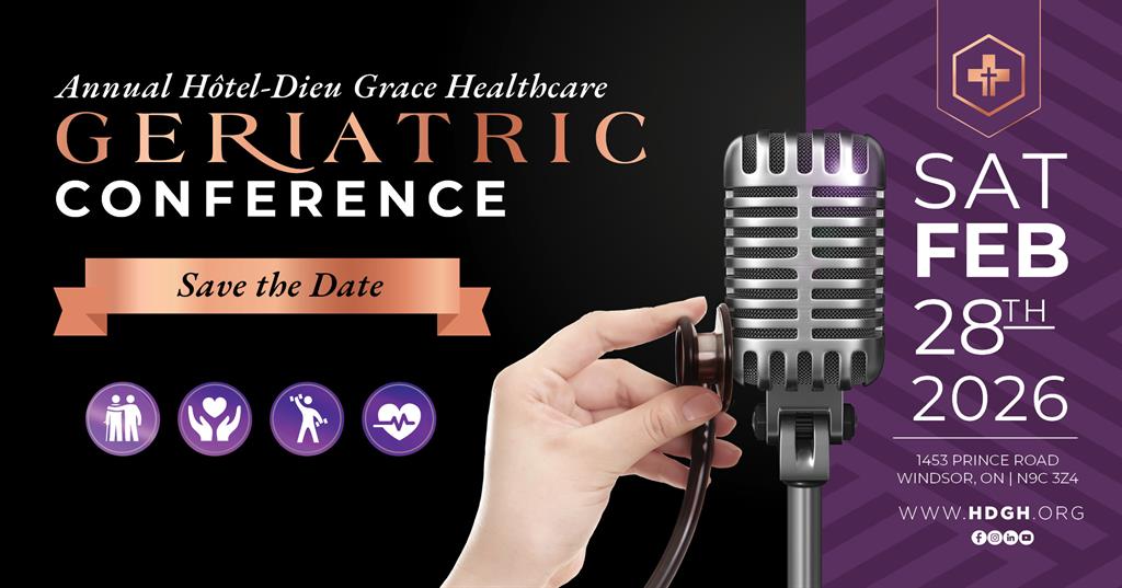 Geriatric Conference save the date. Saturday, February 28, 2026